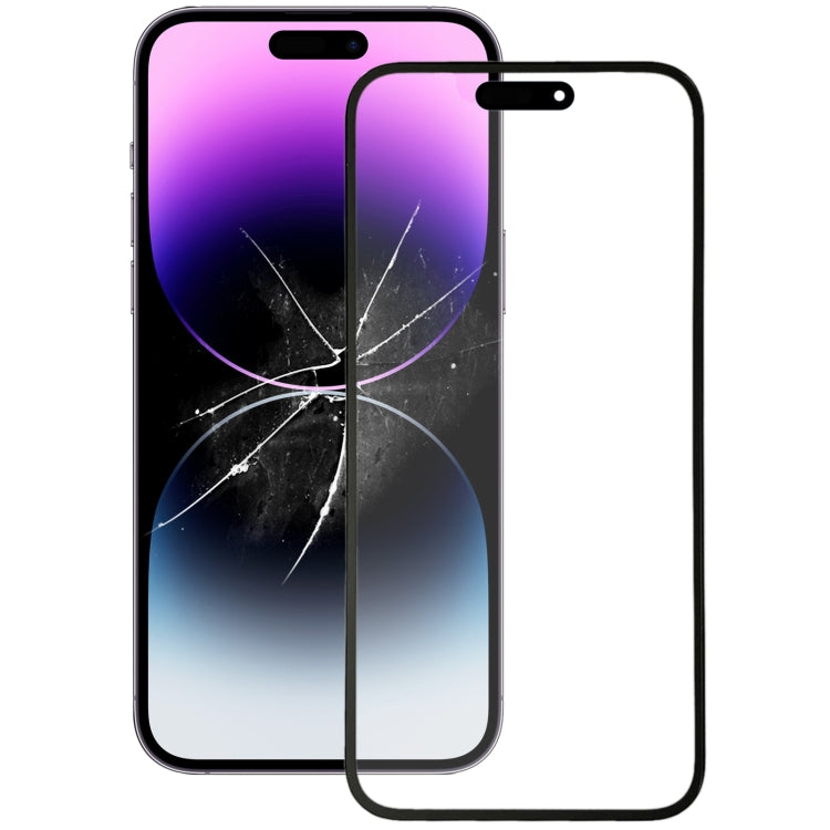 Äußere Glaslinse der Frontscheibe mit optisch klarem OCA-Kleber, For iPhone 14, For iPhone 14 Plus, For iPhone 14 Pro, For iPhone 14 Pro Max