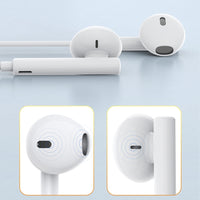 awei PC-1T 1,2 m Mini-Stereo-Halb-In-Ear-Kopfhörer, PC-1T(Black), PC-1T(White)