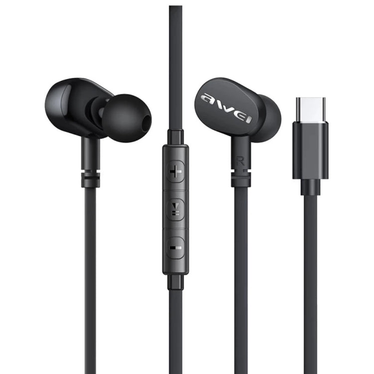 awei TC-7 1,2 m Mini-Stereo-In-Ear-Kopfhörer, TC-7
