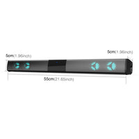 BS-28E Bluetooth-Lautsprecher mit buntem RGB-Atmosphärenlicht, BS-28E