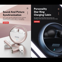 Lenovo LP60 TWS Kabelloser Bluetooth 5.3-Kopfhörer mit Rauschunterdrückung