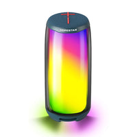 HOPESTAR P49 Tone Pulse RGB Light Wasserdichter Bluetooth-Lautsprecher, P49(Black), P49(Grey), P49(Blue)