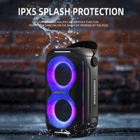 HOPESTAR Party200 mini tragbarer Tone Pulse RGB Light Bluetooth-Lautsprecher, Party200 mini