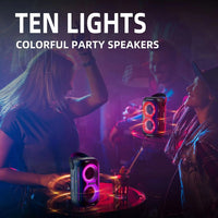 HOPESTAR Party200 mini tragbarer Tone Pulse RGB Light Bluetooth-Lautsprecher, Party200 mini
