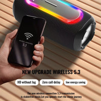 HOPESTAR P60 IPX6 Wasserdichter 10W 66mm Outdoor-Bluetooth-Lautsprecher