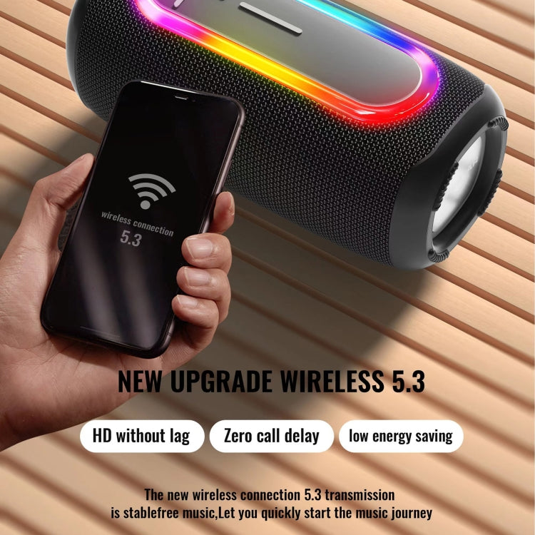 HOPESTAR P60 IPX6 Wasserdichter 10W 66mm Outdoor-Bluetooth-Lautsprecher