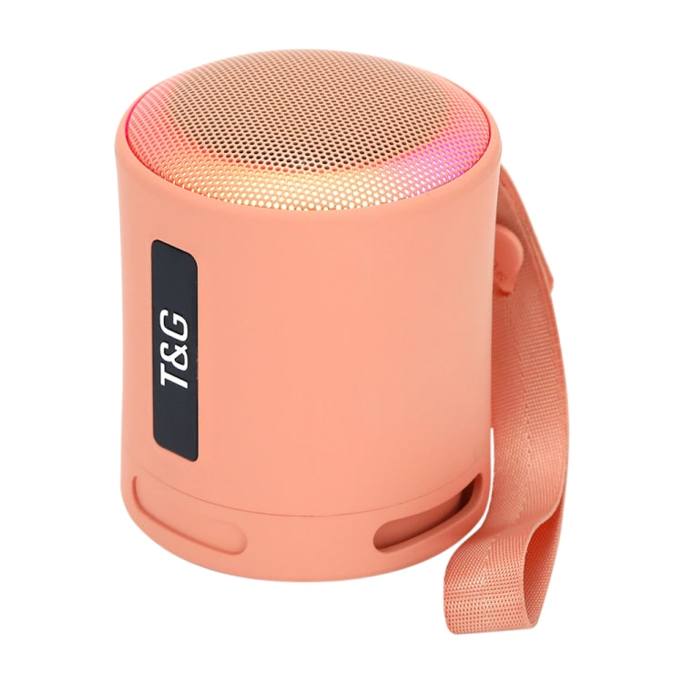 T&G TG373 Outdoor Tragbarer LED-Licht RGB Mehrfarbiger kabelloser Bluetooth-Lautsprecher-Subwoofer