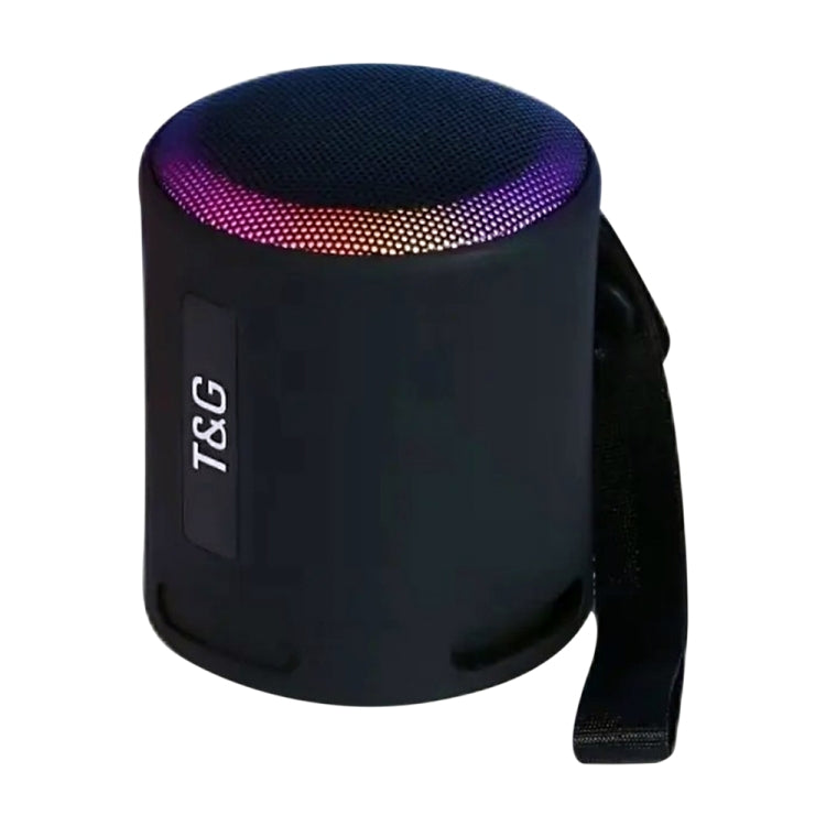 T&G TG373 Outdoor Tragbarer LED-Licht RGB Mehrfarbiger kabelloser Bluetooth-Lautsprecher-Subwoofer