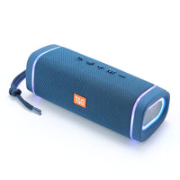 T&G TG375 Outdoor Tragbarer LED-Licht-RGB-Wireless-Bluetooth-Lautsprecher-Subwoofer, TG375