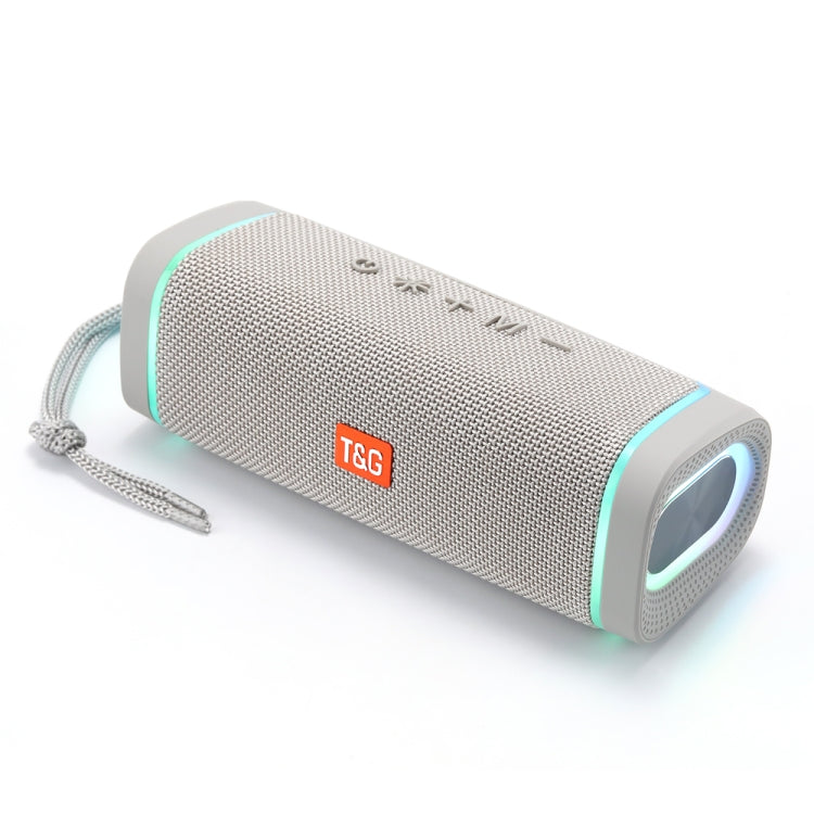 T&G TG375 Outdoor Tragbarer LED-Licht-RGB-Wireless-Bluetooth-Lautsprecher-Subwoofer, TG375