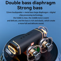 T&G TG375 Outdoor Tragbarer LED-Licht-RGB-Wireless-Bluetooth-Lautsprecher-Subwoofer, TG375