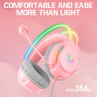 X26 USB+3,5-mm-RGB-Gaming-Headset mit Kabel, X26