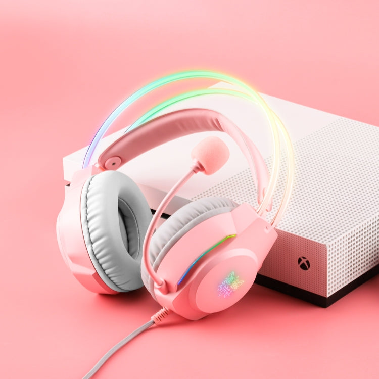 X26 USB+3,5-mm-RGB-Gaming-Headset mit Kabel, X26