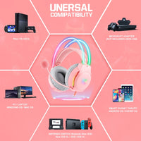 X26 USB+3,5-mm-RGB-Gaming-Headset mit Kabel, X26
