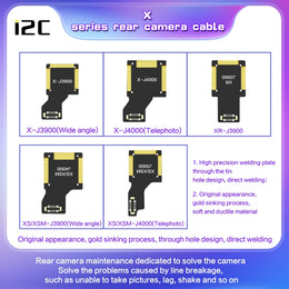 i2C-Telekamerakabel zur Rückseite, For iPhone XS / XS Max J4000, For iPhone 11 Pro / 11 Pro Max J7300, For iPhone 12 Pro J10400, For iPhone 12 Pro Max J10500