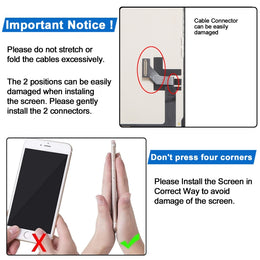 JK inell LCD-Bildschirm mit Digitizer-Vollmontage, For iPhone 14(JK inell), For iPhone 14 Plus(JK inell)
