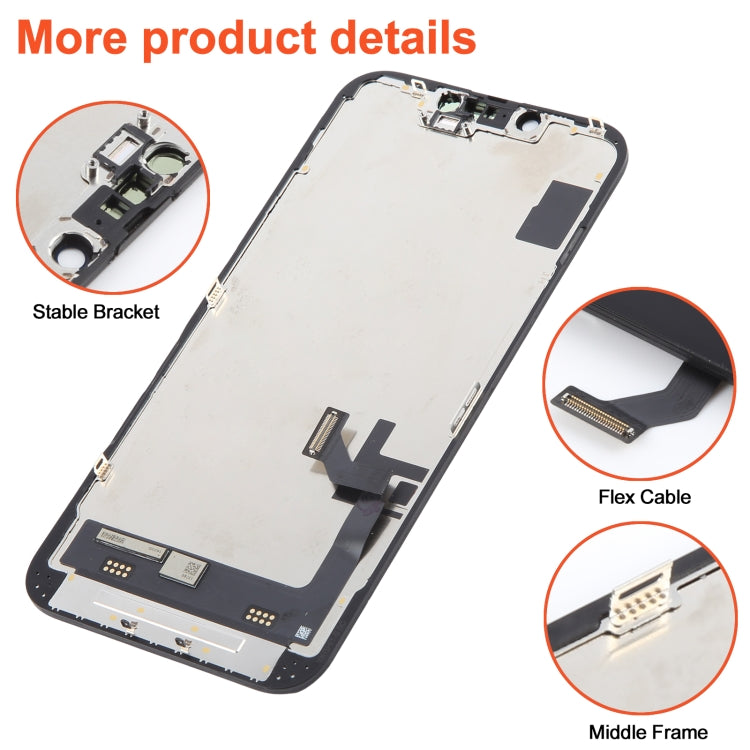 RJ Inell LCD-Bildschirm mit Digitizer-Vollmontage, For iPhone 14(RJ inell), For iPhone 14 Plus(RJ inell)