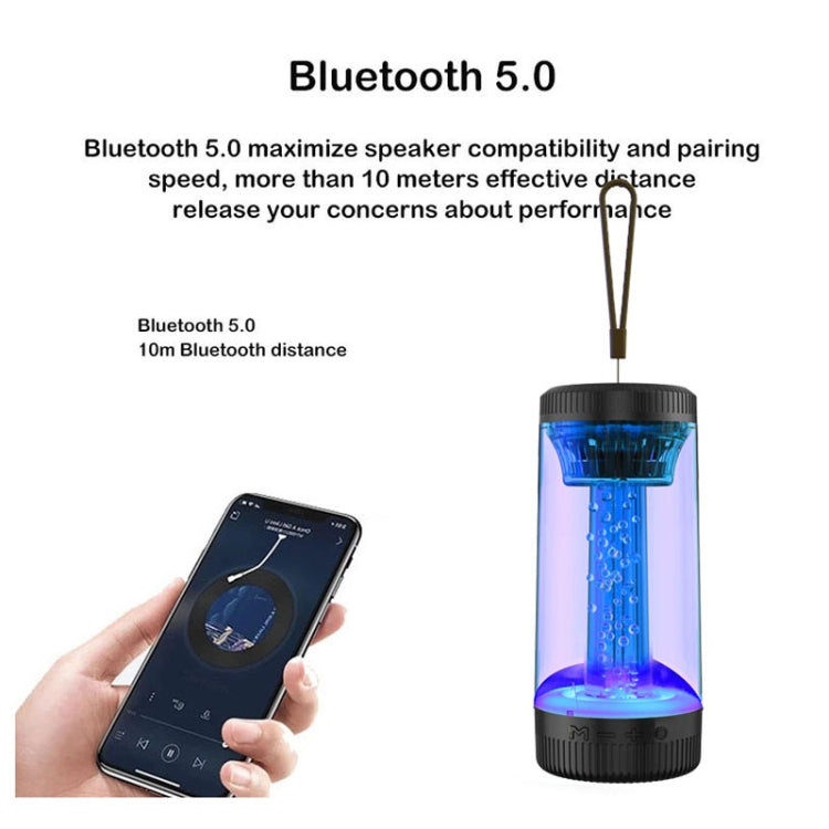 Z15 Tragbarer kabelloser Bluetooth-Außenlautsprecher mit RGB-Atmosphärenlicht, Z15