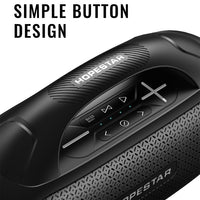 HOPESTAR A50 80W IPX6 Wasserdichter tragbarer Bluetooth-Lautsprecher Outdoor-Subwoofer