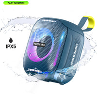 HOPESTAR Party 300mini IPX5 Wasserdichter tragbarer Bluetooth-Lautsprecher 360-Grad-Stereo-Außenlautsprecher