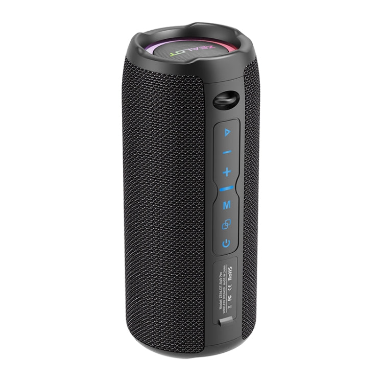 Zealot S49 Pro 20W tragbarer kabelloser Bluetooth-Außenlautsprecher mit RGB-Licht, S49 Pro