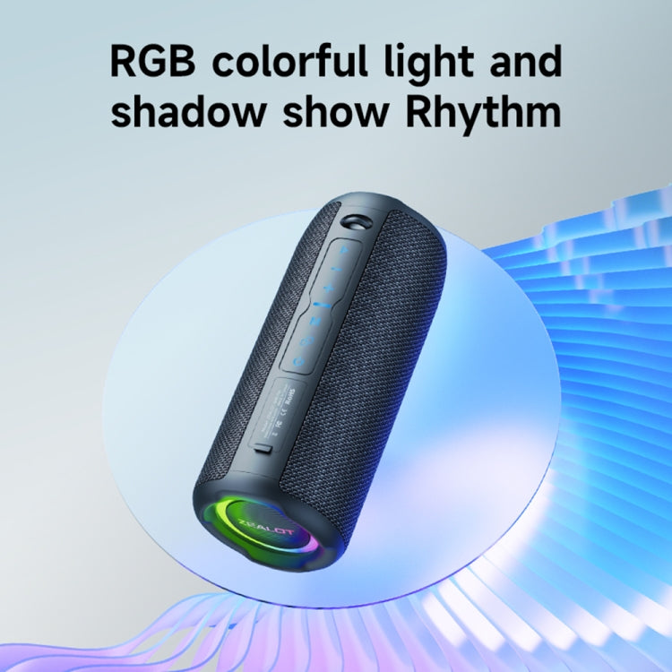 Zealot S49 Pro 20W tragbarer kabelloser Bluetooth-Außenlautsprecher mit RGB-Licht, S49 Pro