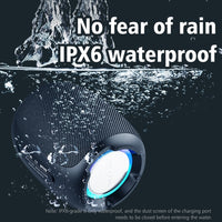 Zealot S53 IPX6 Wasserdichter tragbarer bunter kabelloser Bluetooth-Lautsprecher, S53