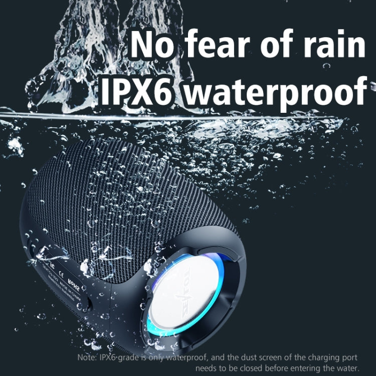 Zealot S53 IPX6 Wasserdichter tragbarer bunter kabelloser Bluetooth-Lautsprecher, S53