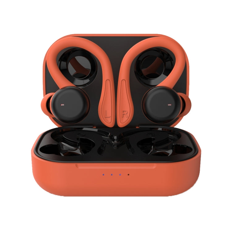 T&G T40 TWS IPX6 Wasserdichte kabellose Bluetooth-Kopfhörer mit hängendem Ohr und Ladebox