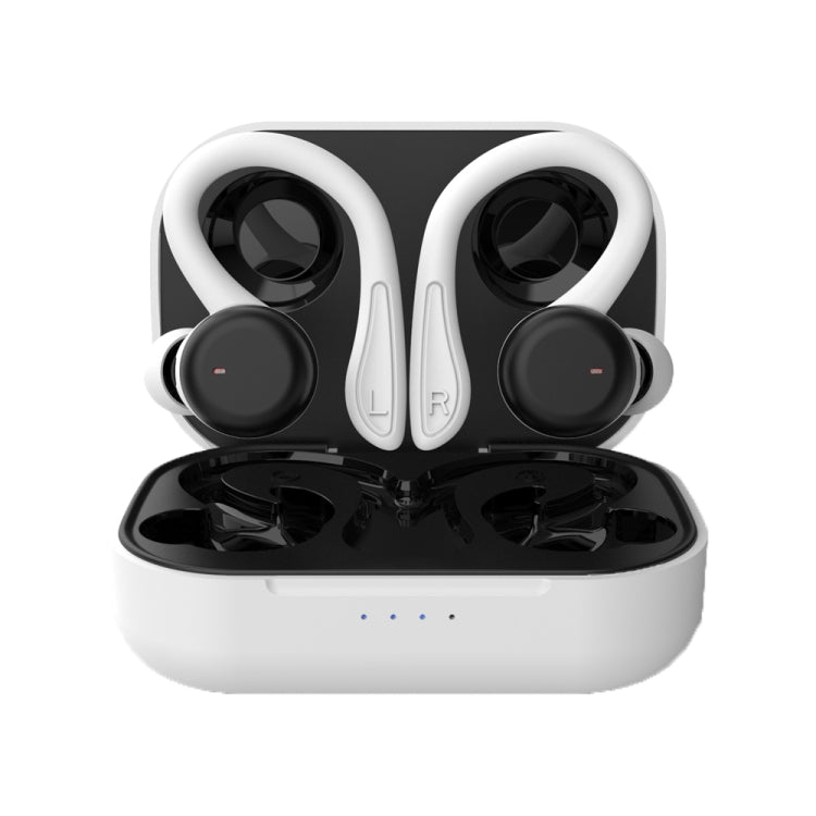 T&G T40 TWS IPX6 Wasserdichte kabellose Bluetooth-Kopfhörer mit hängendem Ohr und Ladebox
