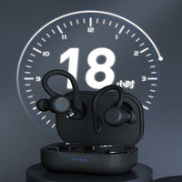 T&G T40 TWS IPX6 Wasserdichte kabellose Bluetooth-Kopfhörer mit hängendem Ohr und Ladebox