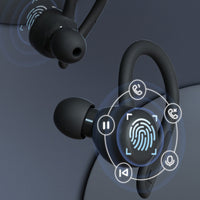 T&G T40 TWS IPX6 Wasserdichte kabellose Bluetooth-Kopfhörer mit hängendem Ohr und Ladebox