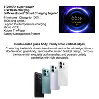 Xiaomi Redmi Note 13 Pro 5G, 6,67 Zoll MIUI 14 Snapdragon 7s Gen 2 Octa Core 4 nm bis zu 2,4 GHz, NFC, Netzwerk: 5G, 16GB+512GB