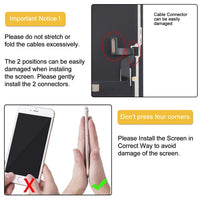 GX-Hart-OLED-LCD-Bildschirm mit vollständiger Montage des Digitalisierers, For iPhone 13(GX Hard OLED)