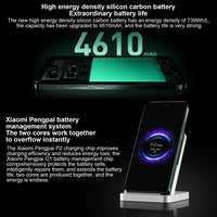 Xiaomi 14, 6,36 Zoll Xiaomi HyperOS Snapdragon 8 Gen 3 Octa Core 4 nm bis zu 3,3 GHz, NFC, Netzwerk: 5G, 16GB+512GB