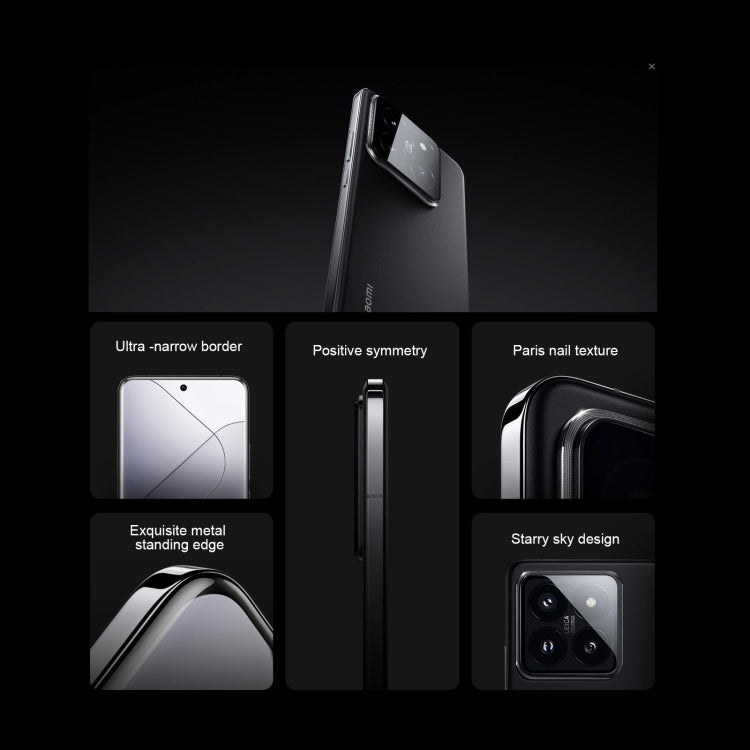 Xiaomi 14 Pro, 6,73 Zoll Xiaomi HyperOS Snapdragon 8 Gen 3 Octa Core 4 nm bis zu 3,3 GHz, NFC, Netzwerk: 5G, 16GB+1TB