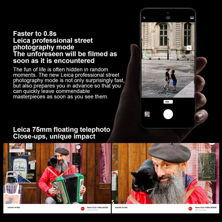 Xiaomi 14 Pro, 6,73 Zoll Xiaomi HyperOS Snapdragon 8 Gen 3 Octa Core 4 nm bis zu 3,3 GHz, NFC, Netzwerk: 5G, 16GB+1TB