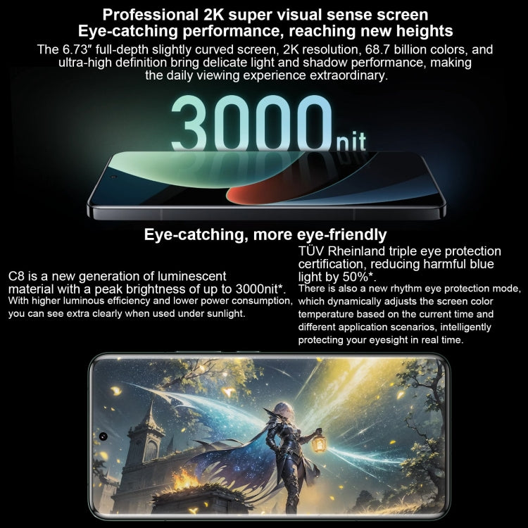 Xiaomi 14 Pro, 6,73 Zoll Xiaomi HyperOS Snapdragon 8 Gen 3 Octa Core 4 nm bis zu 3,3 GHz, NFC, Netzwerk: 5G, 16GB+1TB