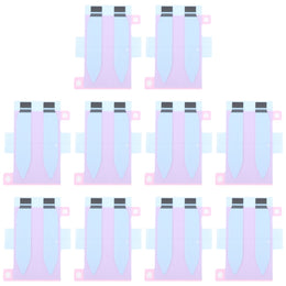 10 Pieces Battery Adhesive Sticker, For iPhone 17 Pro Max, For iPhone 17 Pro, For iPhone 17, For iPhone Air, For iPhone 16e, For iPhone 16 Pro Max, For iPhone 16 Pro, For iPhone 16 Plus, For iPhone 16, For iPhone 15 Pro Max, For iPhone 15 Pro