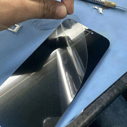LCD-Schutzaufkleber aus transparentem Kunststoff – iPhone X bis 15 Serie