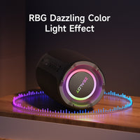 Zealot S61M RGB Rhythmisches Licht – Kabelloser Karaoke-Lautsprecher, Single Mic, Dual Mic
