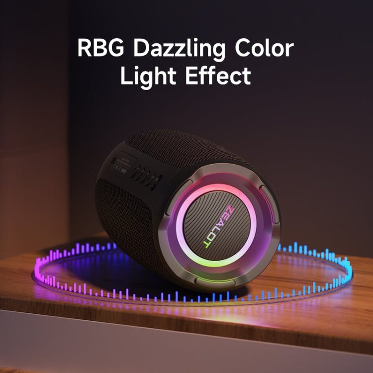 Zealot S61M RGB Rhythmisches Licht – Kabelloser Karaoke-Lautsprecher, Single Mic, Dual Mic