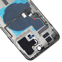 Für iPhone 14 Pro Max Akku-Rückabdeckung mit Strom- + Lautstärke-Flexkabel + kabellosem Lademodul, China Version, CE EU Version, US Version
