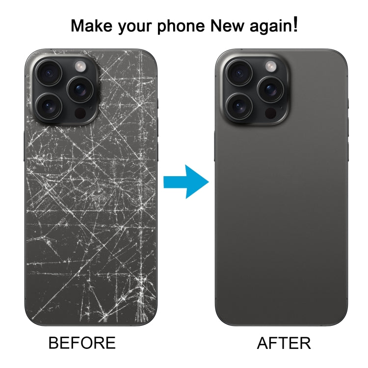 Für iPhone 14 Pro Max Akku-Rückabdeckung mit Strom- + Lautstärke-Flexkabel + kabellosem Lademodul, China Version, CE EU Version, US Version