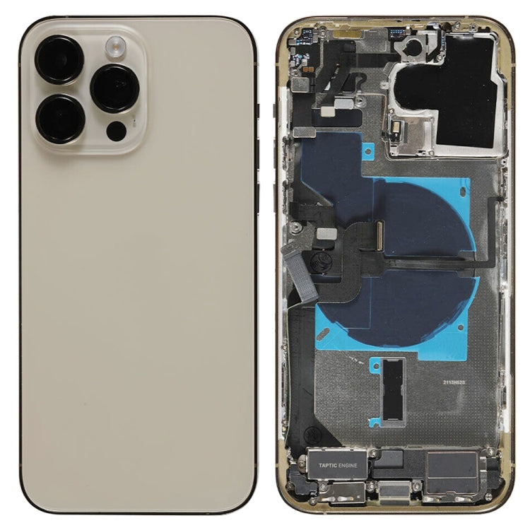 Für iPhone 14 Pro Max Akku-Rückabdeckung, US Version, China Version, CE EU Version