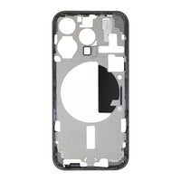 Für iPhone 15 Pro Mittelrahmen-Blendenplatte mit Seitentasten + Kartenfach, China Version, US Version, CE EU Version