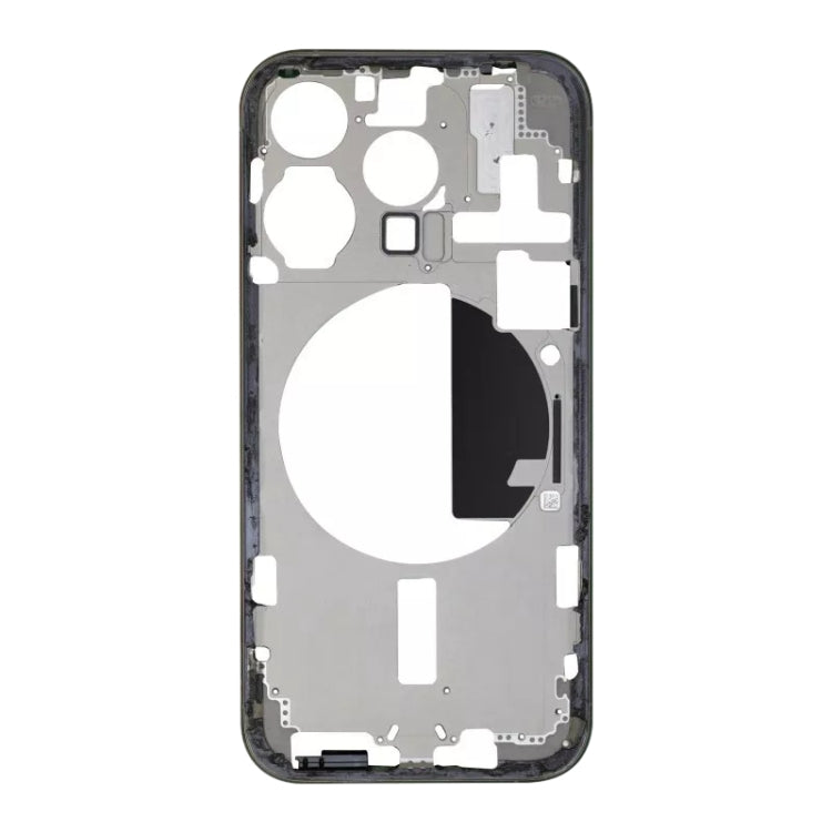 Für iPhone 15 Pro Mittelrahmen-Blendenplatte mit Seitentasten + Kartenfach, China Version, US Version, CE EU Version