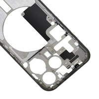 Für iPhone 15 Pro Mittelrahmen-Blendenplatte mit Seitentasten + Kartenfach, China Version, US Version, CE EU Version
