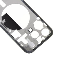 Für iPhone 15 Pro Mittelrahmen-Blendenplatte mit Seitentasten + Kartenfach, China Version, US Version, CE EU Version
