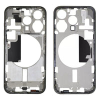 Für iPhone 15 Pro Mittelrahmen-Blendenplatte mit Seitentasten + Kartenfach, China Version, US Version, CE EU Version